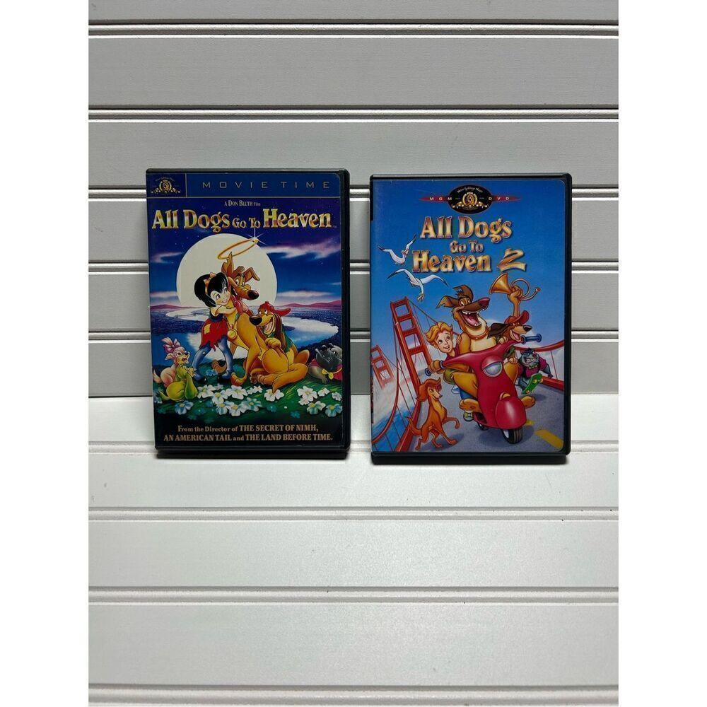 All Dogs Go to Heaven 1 and 2 DVD